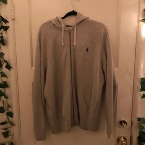Polo Core Full Zip Fleece Hoodie